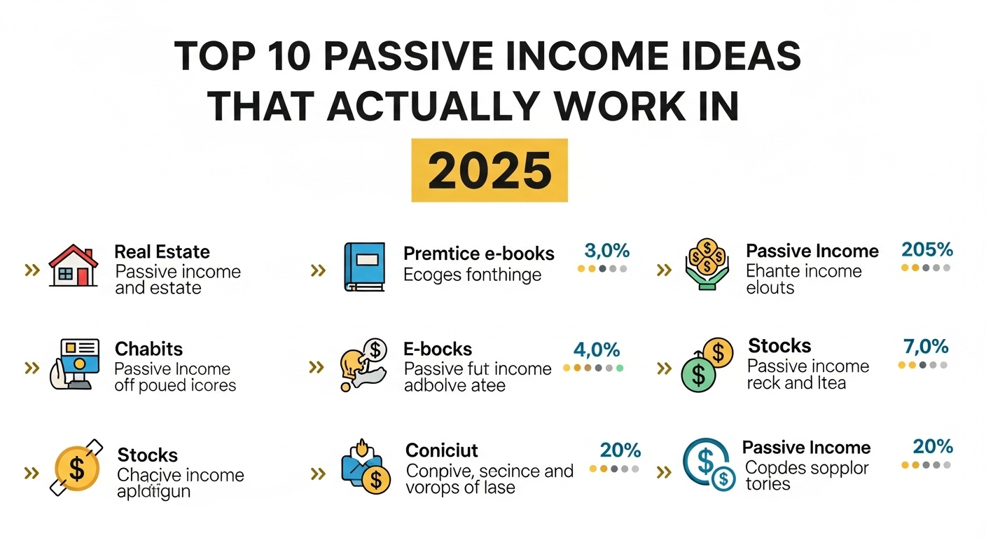 Top 10 Passive Income Ideas That Actually Work in 2025